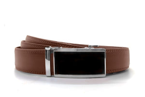 2BrownLeather-ModernBlackBuckle