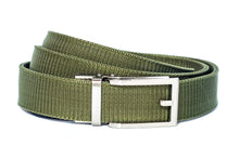 Load image into Gallery viewer, ArmyGreenCanvasStrap-ShinyFinishBuckle
