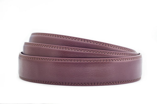 BurgundyLeatherStrap