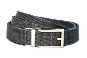 Gray Canvas Strap-Shiny Finish Buckle