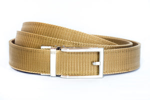 Khaki Canvas Strap-Shiny Finish Buckle